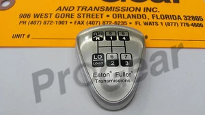 Genuine Fuller transmission shift knob medallion 8LL Reverse "H" Pattern 5586116 - Picture 1 of 8