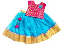 Ethnic Wear Kids Dress,Stitched Girl Lehenga Choli, Designer Indian Festive Wear