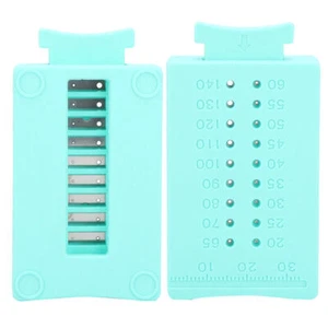 Dental Endodontic Gutta Percha Points File Gauge Cutter With Messurement Ruler - Picture 1 of 8
