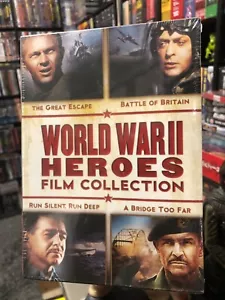 Great Escape / Battle of Britain / Run Silent, Run Deep / A Bridge Too Far 4 DVD - Picture 1 of 4