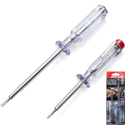 Voltmeter Mains Tester Voltage Circuit Checker Screwdriver 100- 250 Volts DT9526 - Image 1 of 4