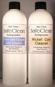SafeClean Münzreiniger für moderne Silber-/Kupfer- und Nickelmünzen 12 fl.oz. je - Bild 1 von 15