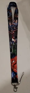 Disney MARVEL COMICS SUPERHEROES Pin Trading Neck lanyard ID keys NEW 070 - Picture 1 of 1