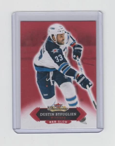 16/17 Fleer Showcase Winnipeg Jets Dustin Byfuglien Red Glow card #90 - Picture 1 of 2