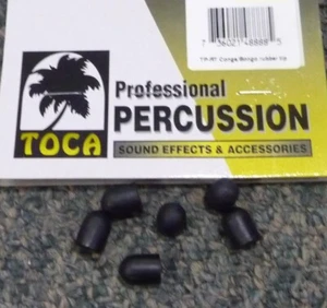 TOCA Percussioni Professionali #TP-RT Conga/Bongo Punte in Gomma per Asta di Tensione - Foto 1 di 4