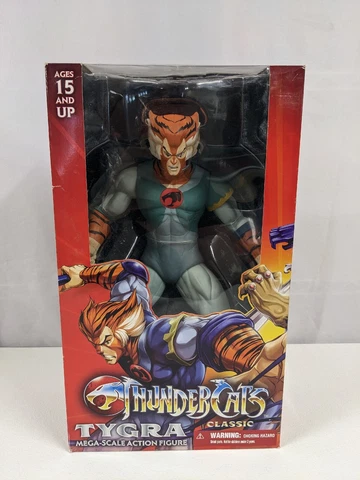 Thundercats Classic Tygra Mega-Scale Action Figure Mezco Toyz NIB - READ Cover