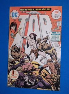 TOR # 1 - VG/F 5.0 - 1st DC APPEARANCE - 1975 JOE KUBERT COVER & ART - Picture 1 of 4