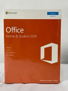 Microsoft Office Home & Student 2016 Windows English Software - Picture 1 of 11