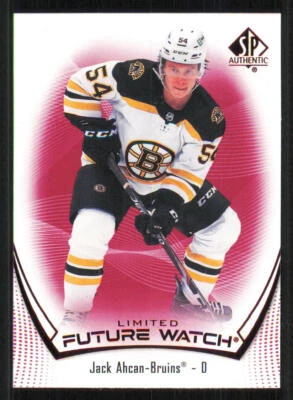 2021-22 SP Authentic Limited Red #107 Jack Ahcan FW - Image 1 of 2