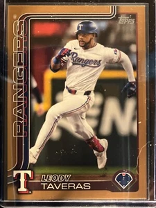 2025 Topps Series 1 - Leody Taveras Gold Foil /2025 #50 - Picture 1 of 2