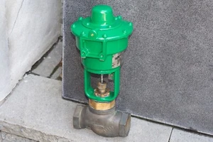 Fisher 2" bronze valve 513GS actuator fail open (ATOC) tested 1-year warranty - Picture 1 of 19