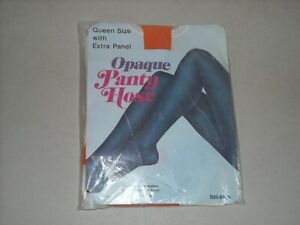 Vintage Orange Opaque Pantyhose