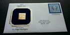 USA US George Washington President (stamp with cover) MNH *22k gold FDC?