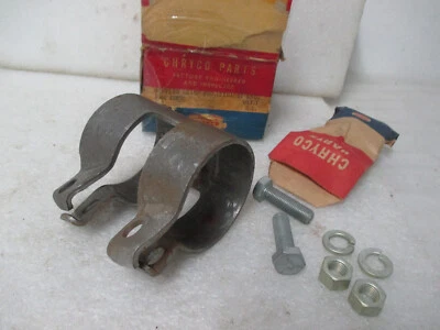 Зажим глушителя Mopar NOS 31-56 Plym 32-56 Dodge 40-56 DeSoto & Chrys PKG 1064458 - Изображение 1 из 3