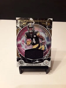 2022 Panini Elements George Pickens Supercharged Rookie Patch 30/75 - Bild 1 von 5
