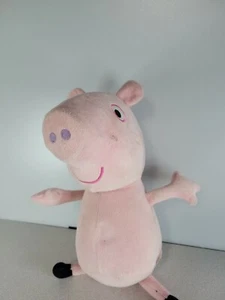 Peluche Peppa Pig Hug N' Oink PARLANTE 12" grande peluche - Press Peppa's Belly - Foto 1 di 4