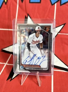 Griff O’Ferrall  2024 Bowman Chrome Draft  Auto #CPA-60 1st Bowman Auto Orioles - Picture 1 of 4