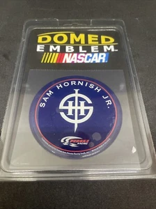 Sam Hornish Jr Domed Emblem NASCAR Decal  - Picture 1 of 1