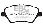 Ebc Dp32149c Disc Brake Pad Set Fits 13 Ford Fiesta 1 6 Turbo St Redstuff Front