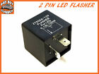 2 Pin Fully Electronic LED Flasher / Hazard Relay For CLASSIC CARS