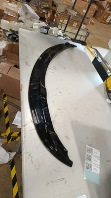 For 05-08 BMW 3-Series E90 325i 335i E91 M Sport Gloss Front Bumper Lip Splitter - Image 1 of 4