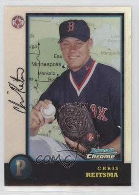 1998 Bowman Chrome International Refractor Chris Reitsma #313 - Image 1 of 2