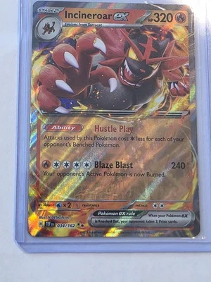 SV05: Temporal Forces #034/162 Incineroar ex - Image 1 of 2