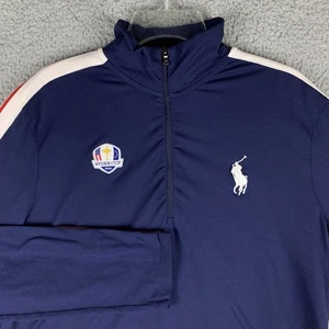 Polo Golf Ralph Lauren 1/4 Zip Pullover Herren Large Big Pony Ryder Cup Performance - Bild 1 von 8
