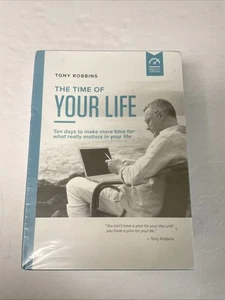 Tony Robbins The Time of Your Life 16-Disc CD Box Set 2016 w/ Workbook Sealed - Picture 1 of 5