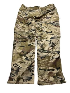 Under Armour Camo Pants Men’s Size XXL Revenant Gore-Tex Windstopper Barren - Picture 1 of 6