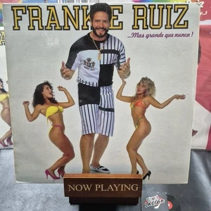 Frankie Ruiz – ...Mas Grande Que Nunca - Salsa, Guaguancó, Venezuela, 1989 (EX) - Picture 1 of 10