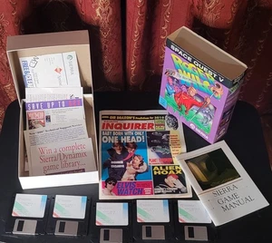 Space Quest V: Roger Wilco The Next Mutation MS DOS 3,5" Big Box PC Komplett CIB - Bild 1 von 5