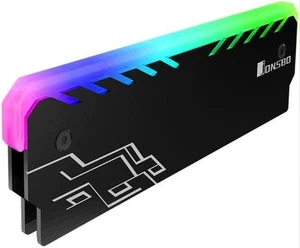 RGB RAM Heatsink DDR DDR3 DDR4 Memory Cooling Heat Sink for Desktop PC Computer  - Picture 1 of 4