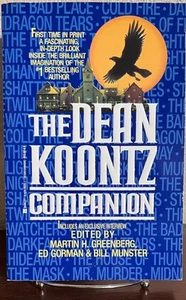 THE DEAN KOONTZ COMPANION Martin Greenberg (1994, Trade Paperback) 1st Printing - Picture 1 of 10