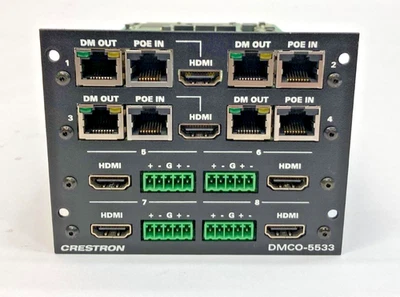 Crestron DMCO-5533 DigitalMedia Matrix Switcher Audio Output Card - Image 1 of 4