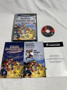 Super Smash Bros Melee Nintendo GameCube Complete (CIB) - Near Mint Copy Tested - Picture 1 of 19