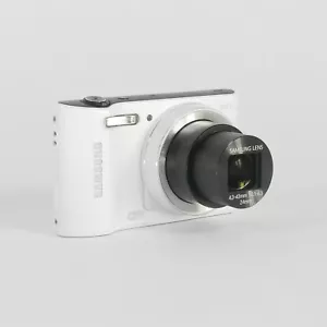 Samsung Digital Compact Camera WB31F 16.2MP White 10x Zoom - Serviced Tested! - Picture 1 of 12