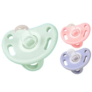Baby Binkies Silicone Toddler Binkies for Babies Flexible Breast-Like - Picture 1 of 9