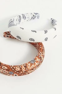 Free People 2 Set Lucille Headbands New With Tags Free UK P&P - Picture 1 of 3