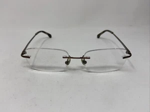 GAFAS BROOKS BROTHERS TITANIO BB 495T 1582T 54-18-140 MARRÓN SIN MONTURA H576 - Imagen 1 de 8