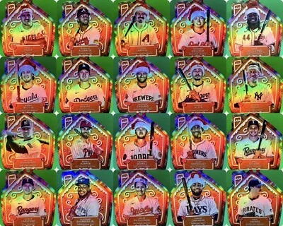 2024 Topps Holiday Oversized Die-Cut Ornaments Full Set - Image 1 of 4