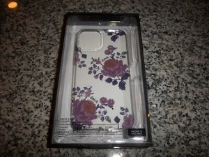 NEW COACH CLEAR/METALIC FLORAL IPHONE 12 PRO MAX PHONE CASE - NIB - Zdjęcie 1 z 1