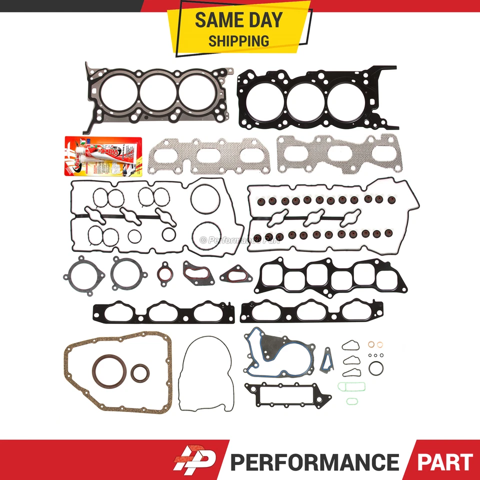 Juego completo de juntas para 21/04/07-09 Hyundai Kia Sedona Sorento G6DA 3.8 DOHC Foto 1 de 4