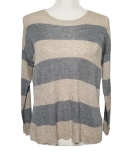 Eileen Fisher Womens Petite M PM Pullover Sweater Tencel Merino Wool Loose Fit - Picture 1 of 6