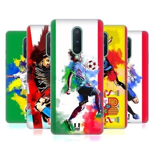 HEAD CASE DESIGNS FOOTBALL SPLASH SOFT GEL CASE FOR GOOGLE ONEPLUS PHONES - Picture 1 of 12