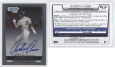 2012 Bowman Draft Chrome Draft Picks Auto Refractor Austin Aune #BCA-AAU Auto