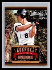 Cal Ripken Jr.  2014 Panini Classics Legendary Lumberjacks  #3