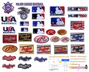 MLB-Baseball Major League Patches Iron,Sew(Select options)✈Thai by USPS agent - Picture 1 of 56