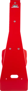 T.M. DESIGNWORKS Skid Plate - Red - TRX 450R/ER/FM/FE HOFP-E451-RD - Picture 1 of 2