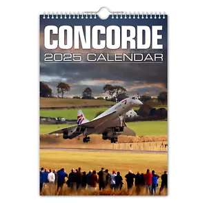 Concorde - 2025 Wall Calendar Christmas / Birthday / Gift Idea / Present - Picture 1 of 8